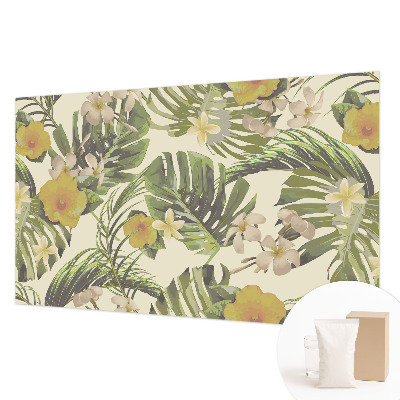 Vliesová fototapeta do spálne Exotická flóra