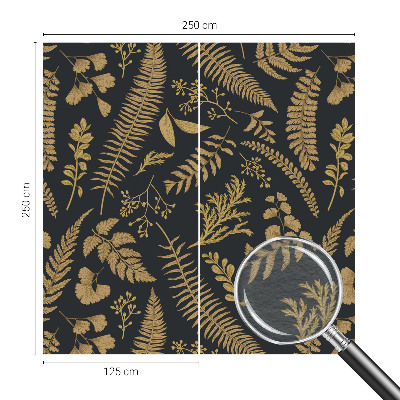 Fotografická tapeta vliesová Botanické listy