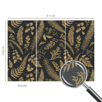 Fotografická tapeta vliesová Botanické listy