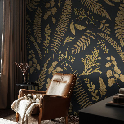 Fotografická tapeta vliesová Botanické listy