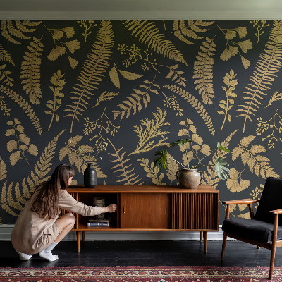 Fotografická tapeta vliesová Botanické listy