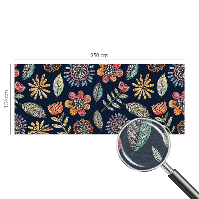 Vliesová fototapeta s potlačou Kvetinová mozaika