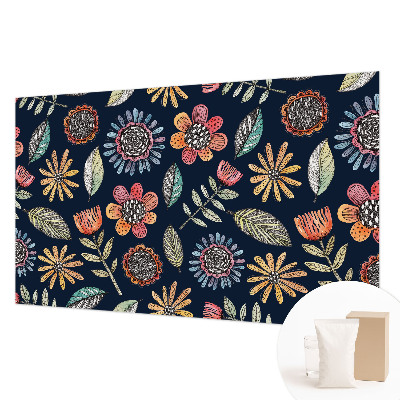 Vliesová fototapeta s potlačou Kvetinová mozaika