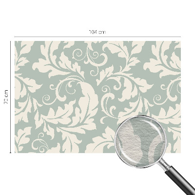 Dekoratívna fototapeta na stenu Dekoratívne listy