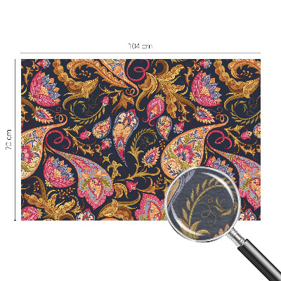 Fototapeta na mieru do obývačky Farebný paisley vzor