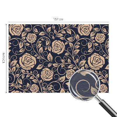 Luxusná tapeta Romantické kvety