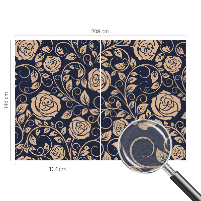 Luxusná tapeta Romantické kvety