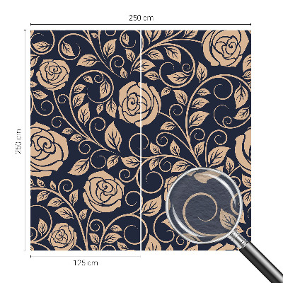 Luxusná tapeta Romantické kvety