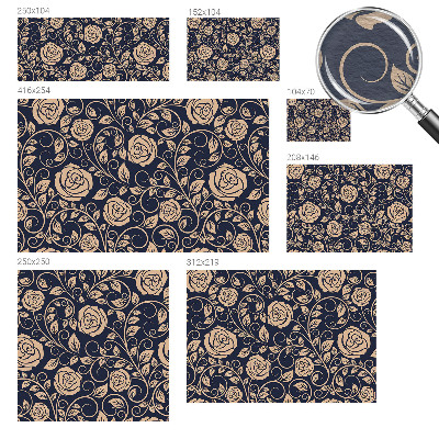 Luxusná tapeta Romantické kvety