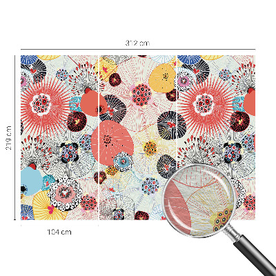 Fototapeta na stenu Farebné kvety