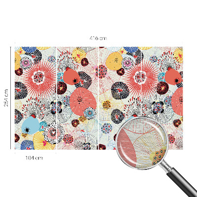 Fototapeta na stenu Farebné kvety