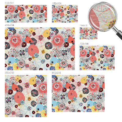 Fototapeta na stenu Farebné kvety