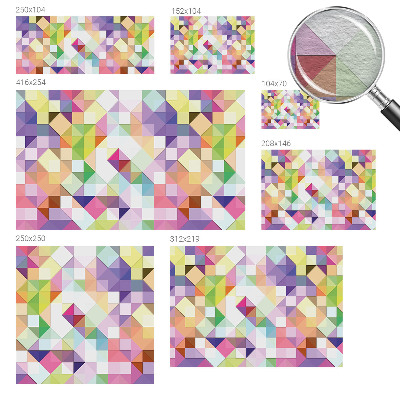 Vliesová fototapeta Farebné tvary