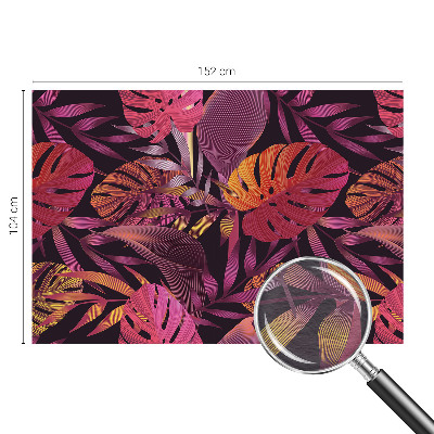 Fototapeta na mieru Exotické listy