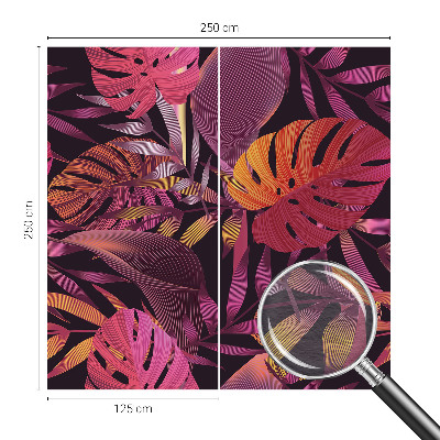 Fototapeta na mieru Exotické listy