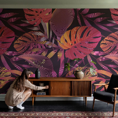 Fototapeta na mieru Exotické listy