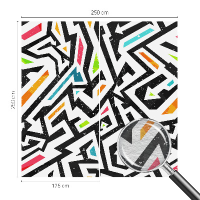 Vliesová tapeta na stenu Abstraktná mozaika