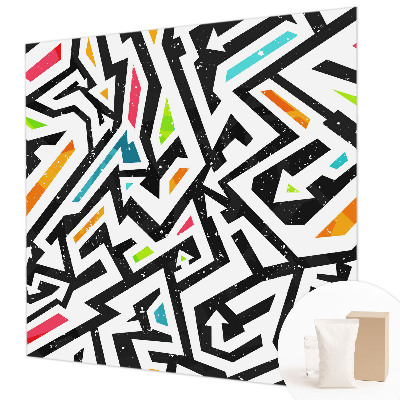 Vliesová tapeta na stenu Abstraktná mozaika