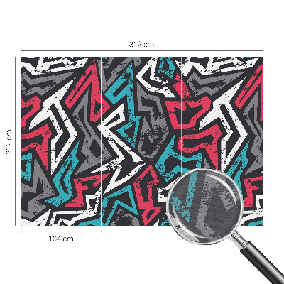 Vliesová fototapeta do obývačky Abstraktná mozaika