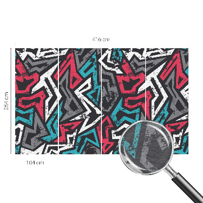 Vliesová fototapeta do obývačky Abstraktná mozaika