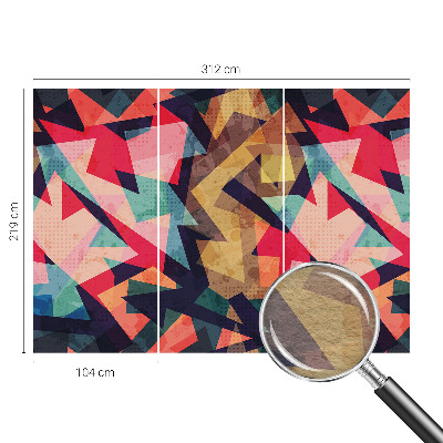 Fotografická tapeta vliesová Farebný vzor