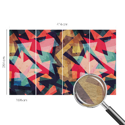 Fotografická tapeta vliesová Farebný vzor