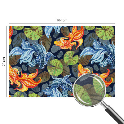 Fototapeta s potlačou na vliese Vzory rýb