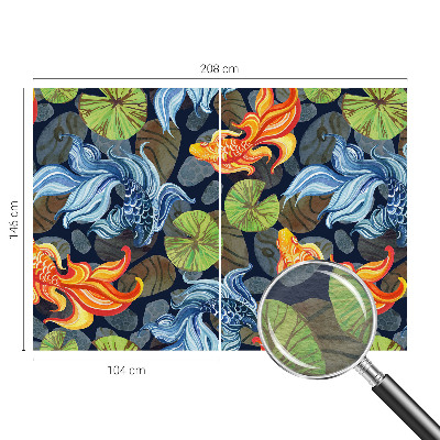 Fototapeta s potlačou na vliese Vzory rýb