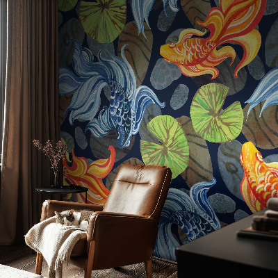 Fototapeta s potlačou na vliese Vzory rýb