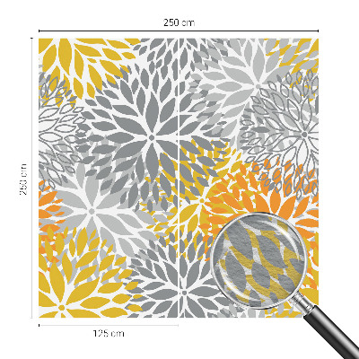 Moderná fototapeta na mieru Energia kvetov