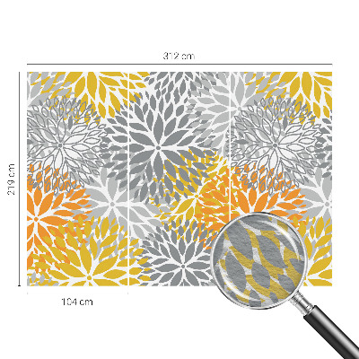 Moderná fototapeta na mieru Energia kvetov