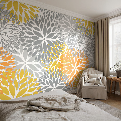 Moderná fototapeta na mieru Energia kvetov