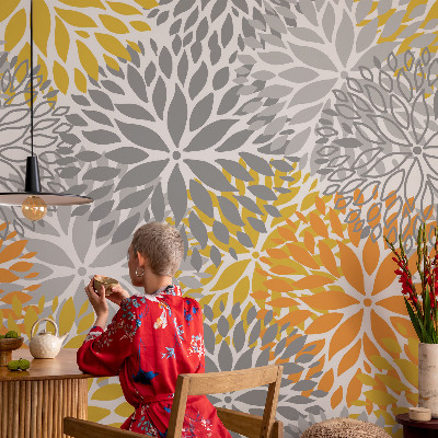 Moderná fototapeta na mieru Energia kvetov