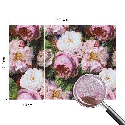 Fototapeta na mieru do obývačky Kvetinová elegancia