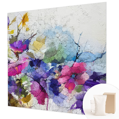 Vliesová fototapeta Abstraktné kvety