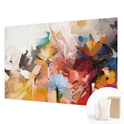 Vliesová fototapeta na stenu Kvetinový abstrakt