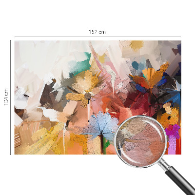 Vliesová fototapeta na stenu Kvetinový abstrakt