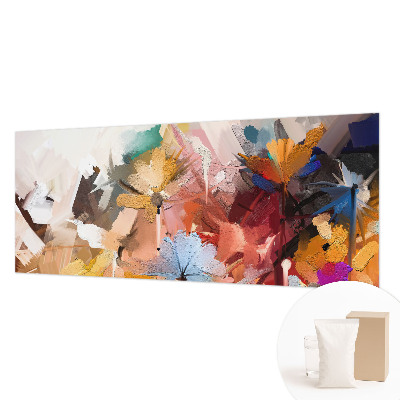 Vliesová fototapeta na stenu Kvetinový abstrakt