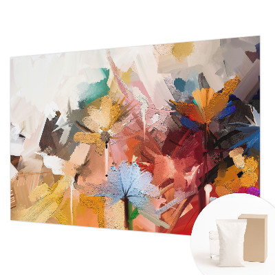 Vliesová fototapeta na stenu Kvetinový abstrakt