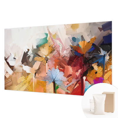 Vliesová fototapeta na stenu Kvetinový abstrakt