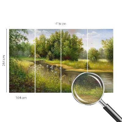 Fototapeta Vidiecka krajina