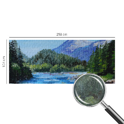 Fototapeta na mieru do spálne Horská scenéria