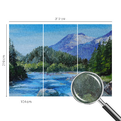 Fototapeta na mieru do spálne Horská scenéria