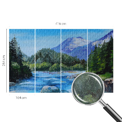 Fototapeta na mieru do spálne Horská scenéria