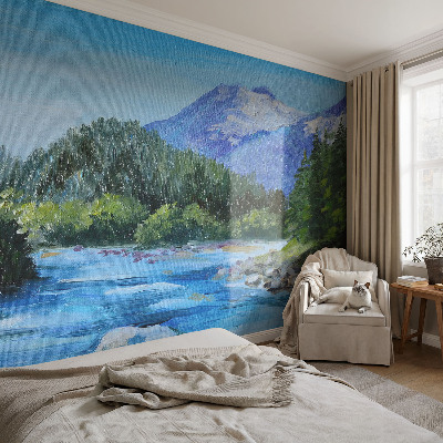 Fototapeta na mieru do spálne Horská scenéria