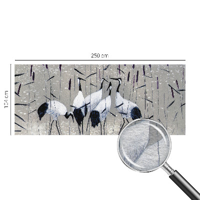 Fototapeta do obývačky Harmonické žeriavy