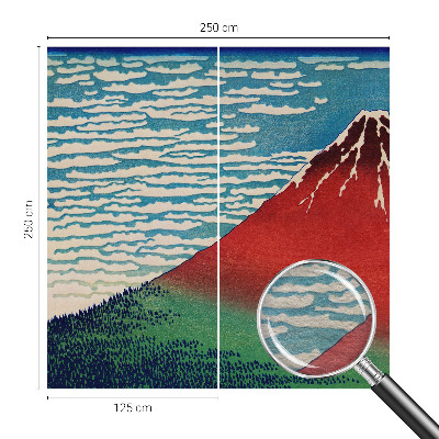 Fotografická tapeta vliesová Červená hora