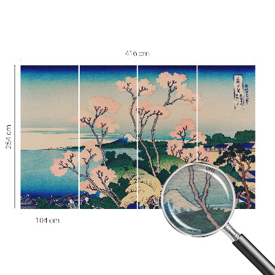 Vliesová fototapeta do spálne Čerešňové kvety