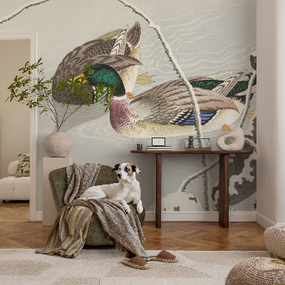 Vliesová fototapeta do obývačky Pokojné kačky