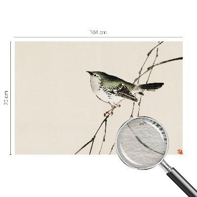 Fototapeta s potlačou na vliese Harmonický vták